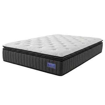 Colchão King Ortopédico Titã Molas Ensacadas Pillow Top 193x203x34cm Hip Sleep