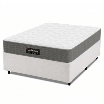 Cama Box Desmontável Colchão King Molas Ensacadas Splendido 193x203x62cm Munhoz