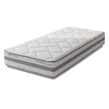 Colchão Solteiro King Molas Ensacadas Prisma 96x203x22cm Herval - Suporta até 110 kg por pessoa