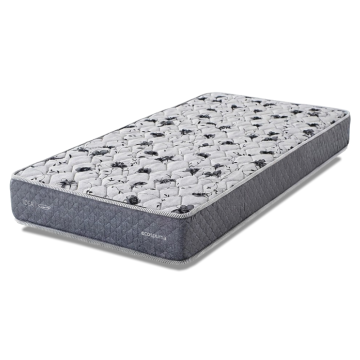 Colchão Solteiro Double Face AG65 Eclipse 88x188x20cm Herval - Suporta até 150kg por pessoa